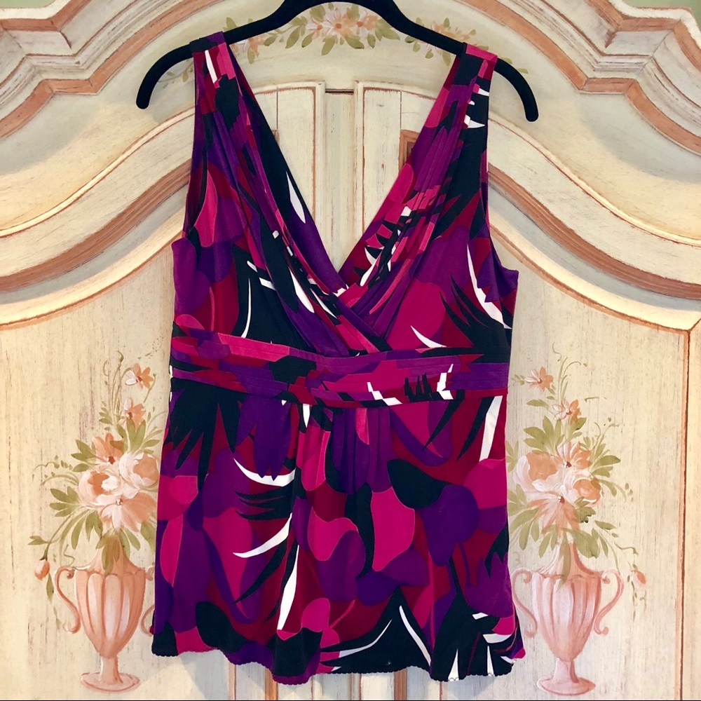 Elie Tahari Printed Top